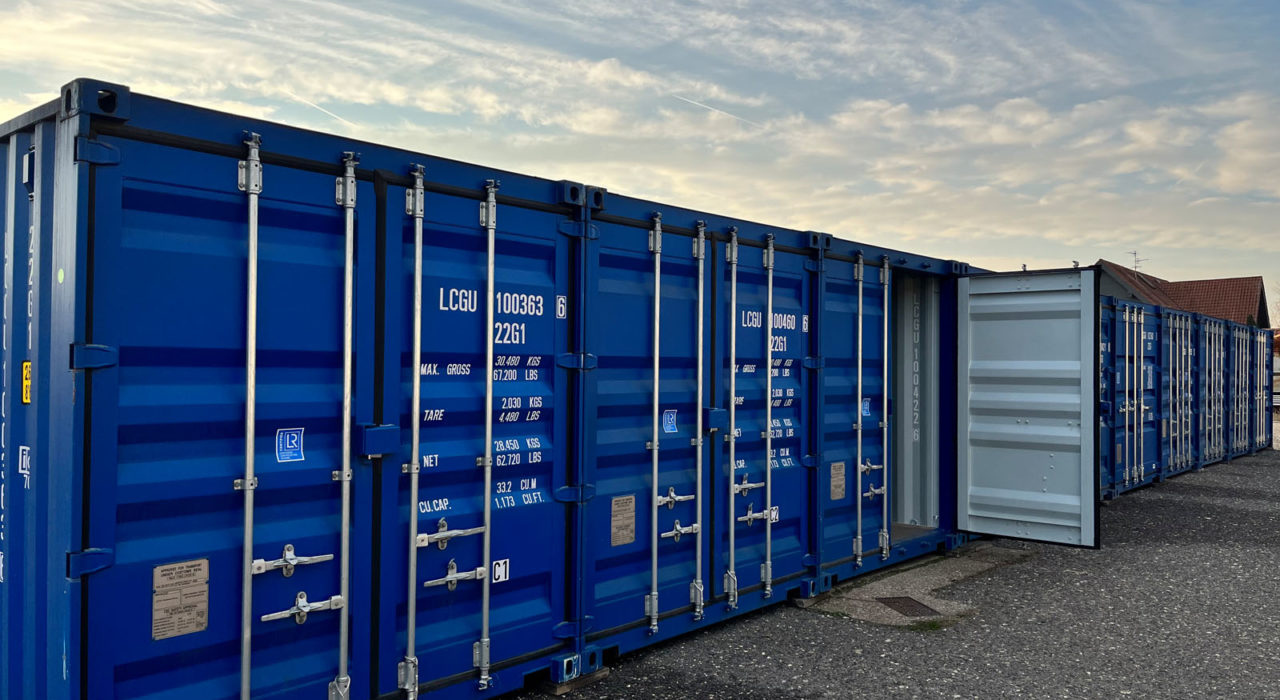 14 qm Lagercontainer mieten in Lampertheim